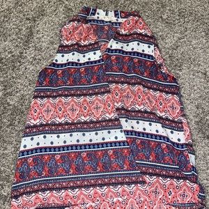 Red white and blue tank